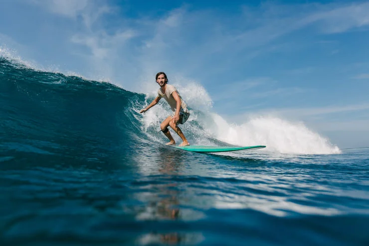 Surfing in Marbella