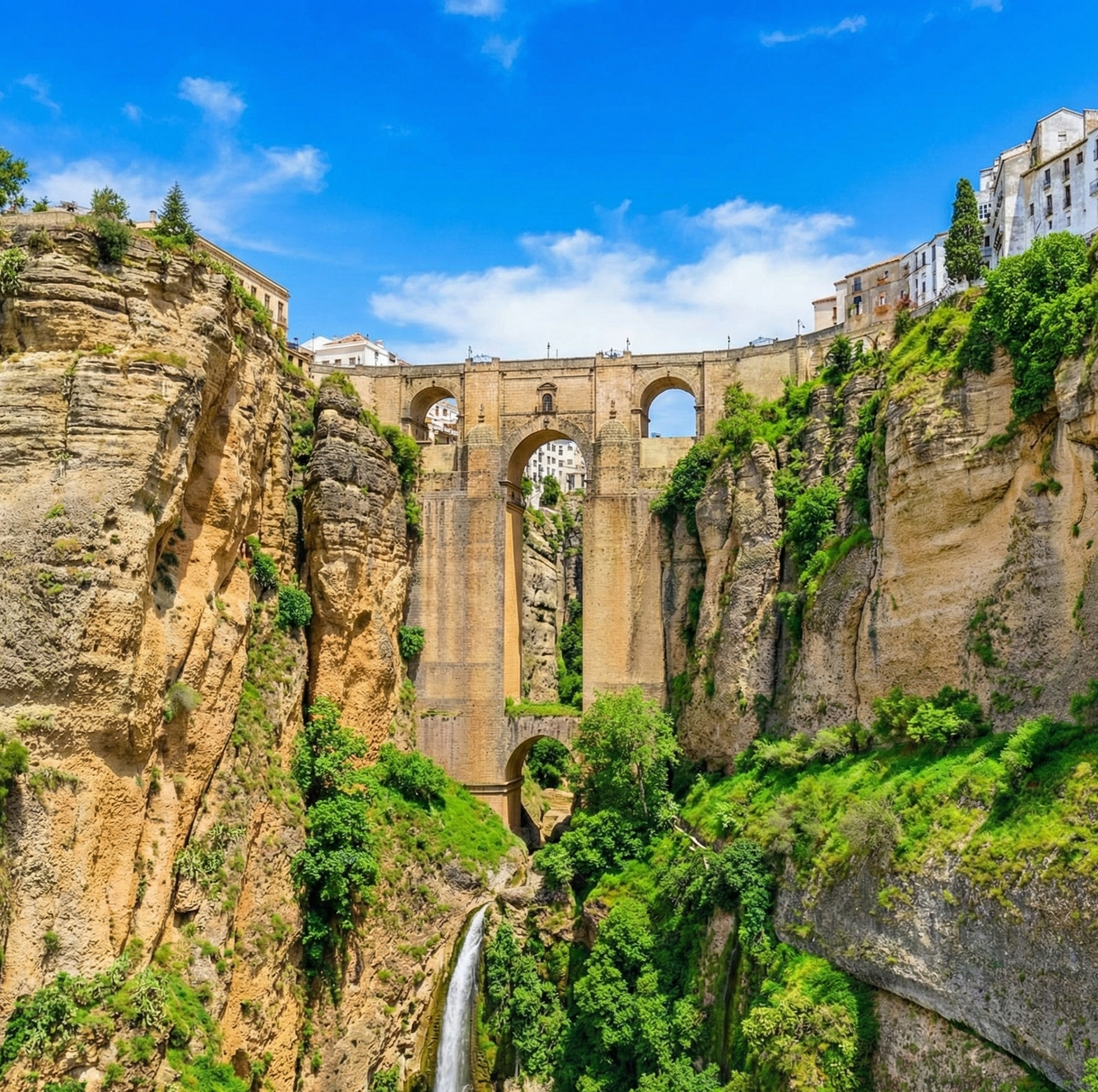 Pont Neuf à Ronda, Espagne